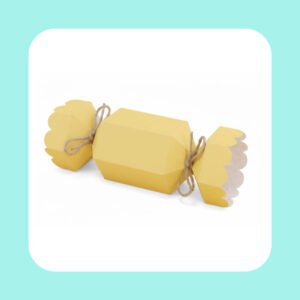 Caja Dulce Caramelo Hexagonal