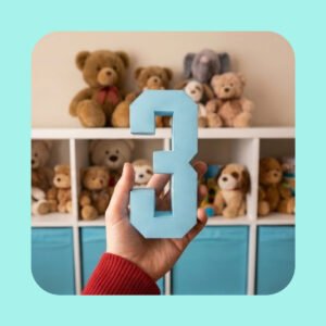 Pack de Números 3D: Plantillas Gratuitas (0-9)