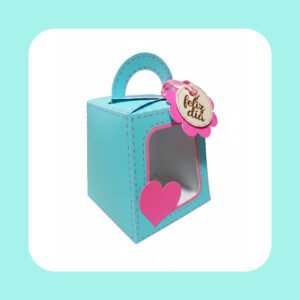 Caja Trapecio para Mini Pastel