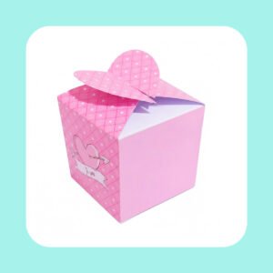 Cajita Cuadrada "Cierre de Corazón"